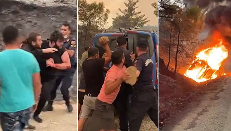 Yangın bölgesinde ‘ormanı yaktılar’ infiali! Öfkeli kalabalık linç etmek istedi