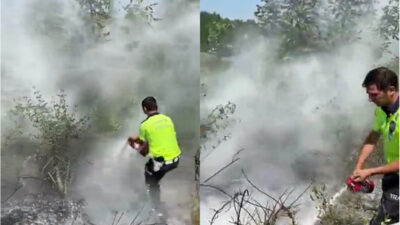 Bursa’da korkutan yangın! Yürekler ağza geldi