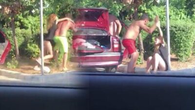 Yeni evli çiftin sokak ortasında düğün masrafı kavgası!