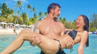 Survivor Berkan Karabulut ve sevgilisi Lale Onuk dudak dudağa