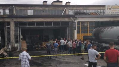 Kaynak atölyesinde patlama: 3 yaralı