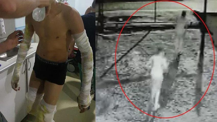 Alevlerin ortasında can pazarı! Feci şekilde yandılar