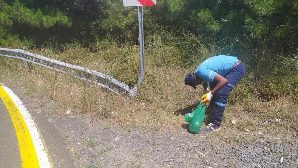 Bu görüntüler piknik alanlarından! Kamyonlara sığmadı