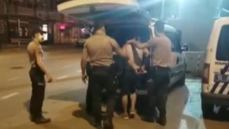 Bursa’da Gece Kartalları 2,5 kilo uyuşturucu ele geçirdi