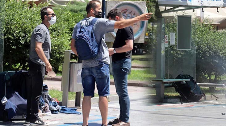 Helva almaya gitti, valiz fünye ile patlatıldı!