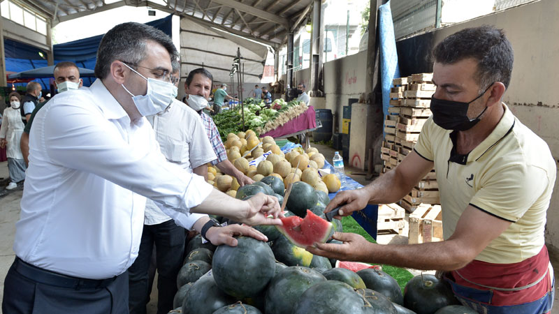 Başkan Yılmaz mahalle ziyaretlerine devam ediyor