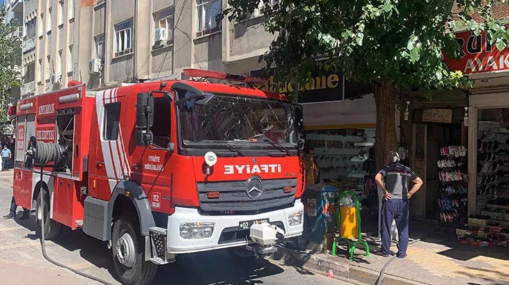 Adıyaman’da depo yangını söndürüldü