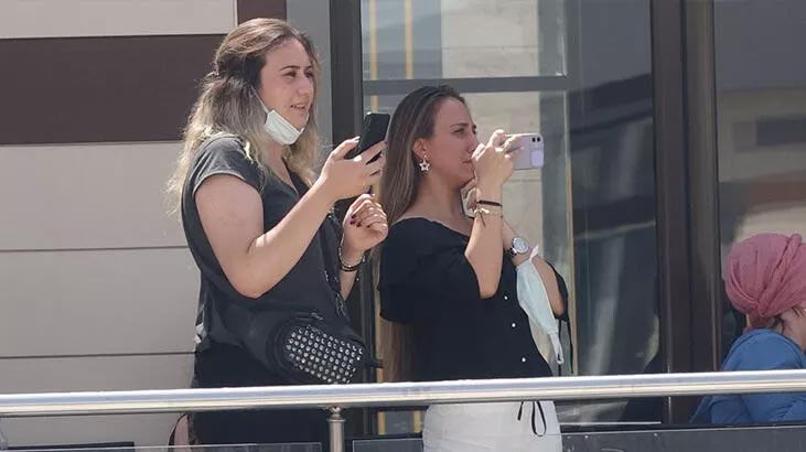 Kentte heyecan dolu an! Gören telefonuna kaydetti