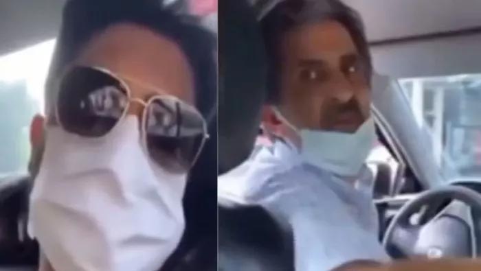 Yusuf Güney taksiciyle kavga etti! O anları sosyal medyadan paylaştı