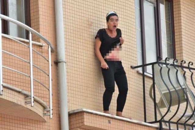 Korku dolu anlar! Kimse yanına yaklaşamadı Korku dolu anlar! Kimse yanına yaklaşamadı