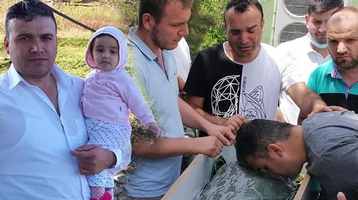 Babasının kullandığı otomobilin altında kalan Zeynep defnedildi Babasının kullandığı otomobilin altında kalan Zeynep defnedildi