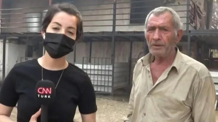 Manavgat’taki yangın! Yaşadıklarını gözyaşları içinde anlattı!