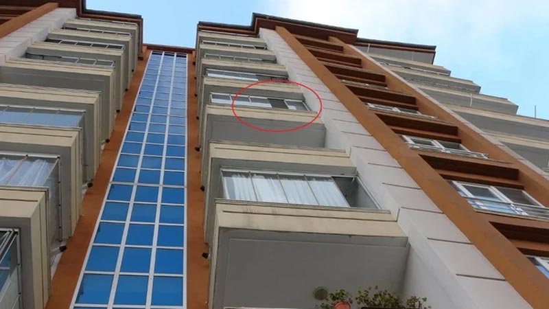 Misafirliğe gelmişti… Üniversite öğrencisi 5. kattan düşerek hayatını kaybetti