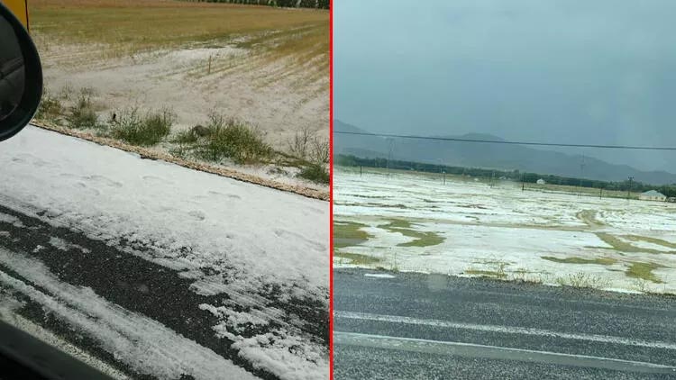 Temmuz ayında kar sürprizi!