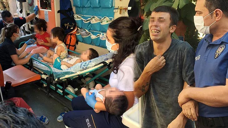 Anne 4 çocuğunu terk etti, evde perişan halde bulundular