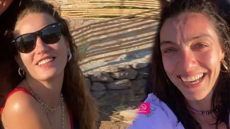 Serenay Sarıkaya ve Merve Dizdar tatilde!