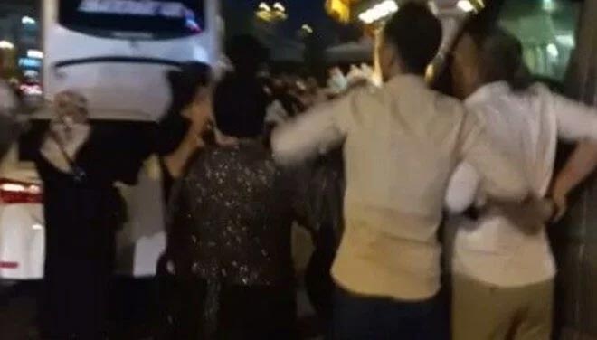 Düğünde taciz iddiası: Damat ve gelin tarafı birbirine girdi