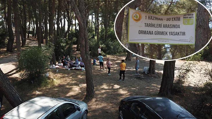 Valilik duyurdu! Ormanlık alanlara giriş yasaklandı