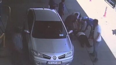 Benzin almak isterken canından oluyordu