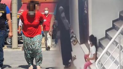 7 yaşındaki kızına gözcülük yaptırıp hırsızlık yapan kadına ev hapsi!