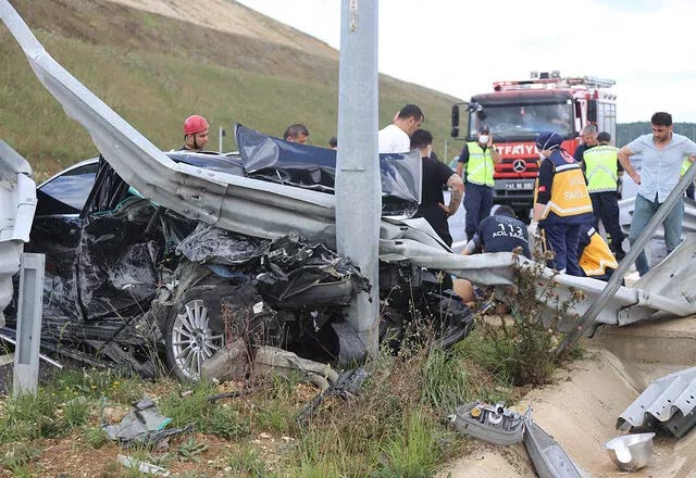 Feci kaza! İş adamı hayatını kaybetti Feci kaza! İş adamı hayatını kaybetti