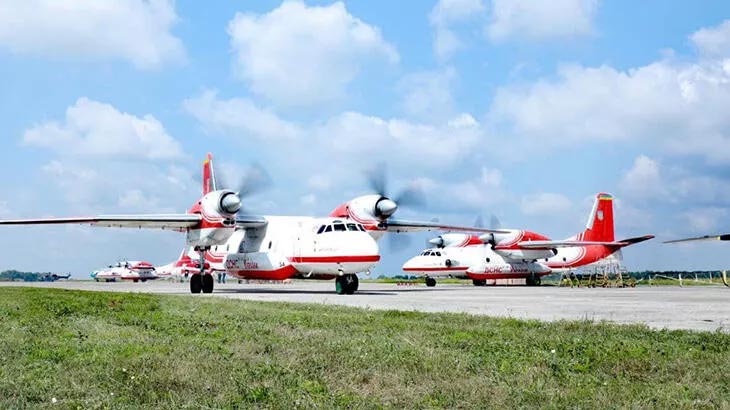 Ukrayna, Türkiye’ye 2 itfaiye uçağı ve özel ekip gönderdi!