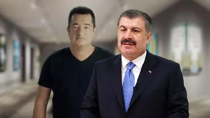 Sağlık Bakanı Koca’dan Acun Ilıcalı ve Ahmet Özhan paylaşımı