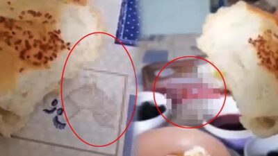 Ekmeğin içinden iplik çıktığı iddiasıyla şikayetçi oldu