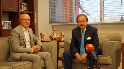 AK Parti İl Başkanı Gürkan’dan Çağlar’a; ‘Türkiye’ye katkılarınız unutulmaz’