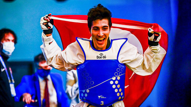 Milli tekvandocu Hakan Reçber, 2020 Tokyo Olimpiyat Oyunları'nda 68 kiloda