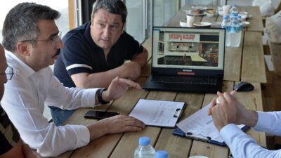 Balaban Mesire alanı açılışa gün sayıyor