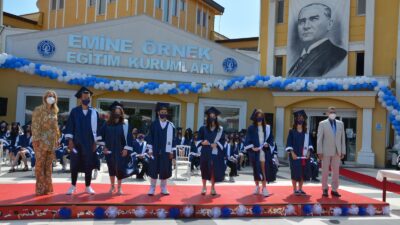 Emine Örnek Eğitim Kurumları’ndan 8. sınıflara ‘örnek’ veda