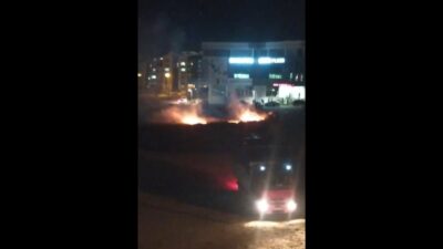 Bursa’da korkutan yangın