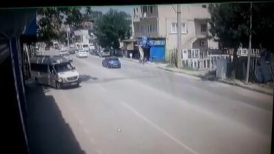Bursa’da “kaza geliyorum” dedi