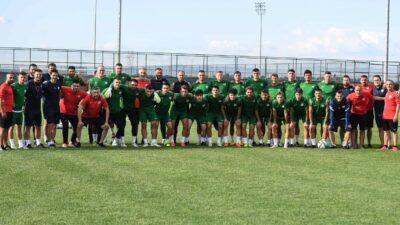 Bursaspor, Afyon’daki ilk antrenmanını gerçekleştirdi