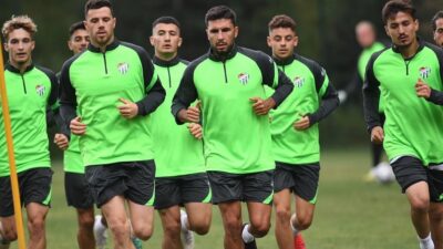 Bursaspor, Bolu kampının ilk antrenmanını gerçekleştirdi