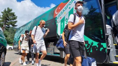 Bursaspor ikinci etap kamp için Bolu’ya gitti
