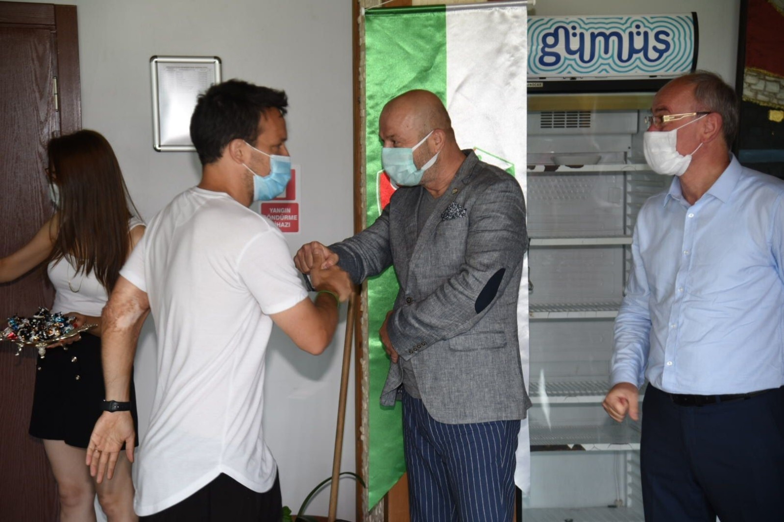 Bursaspor’da bayramlaşma töreni yapıldı Bursaspor’da bayramlaşma töreni yapıldı