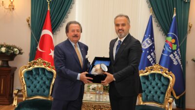 Çağlar’dan Aktaş’a ziyaret; ‘Şehrimize daha büyük hizmetlerimiz olacak’