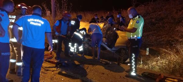 Balıkesir’de feci kaza Balıkesir’de feci kaza