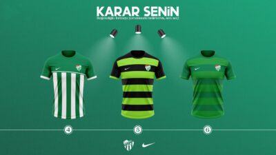 Bursaspor formaları tanıttı! Karar sırası sizde