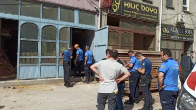 Bursa’da halatı kopan yük asansörü çakıldı!