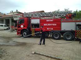 Bayat Belediye 3 itfaiye eri alacak