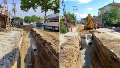 İznik Çakırca’da altyapı yenileniyor