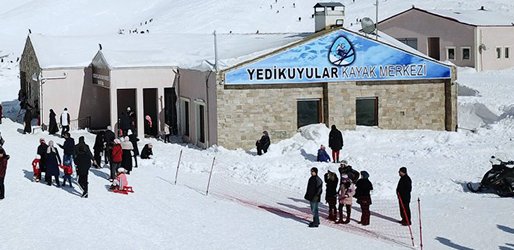 Kiralık kayak ve kamp merkezi!