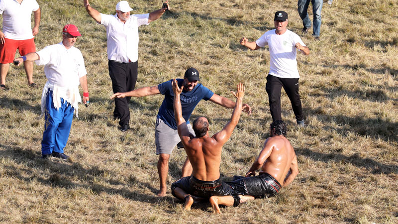 Kırkpınar’da başpehlivan belli oldu Kırkpınar’da başpehlivan belli oldu