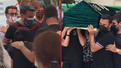 Alişan, kardeşinin cenazesinde gözyaşlarına boğuldu