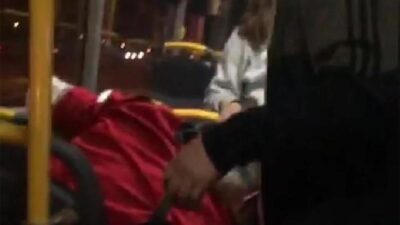 Belediye otobüsünde ‘taciz’ dayağı