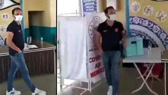 İlginç aşı davetiyle ilgili Bakan Koca’dan açıklama