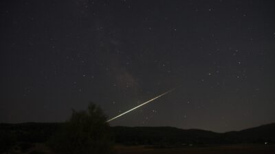 Meteor düşüşü Bursa’da görüntülendi